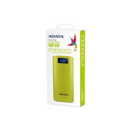 POWER BANK P20000D (20000 MAH) AMARILLO
