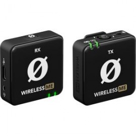 Rode Wireless ME Black Kit de Sistema para Micrófono Inalámbrico Compacto (2.4 GHz)