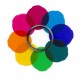 (MLFILTERCOL) JUEGO DE FILTROS MULTICOLOR LAMPARAS LED LUMIE