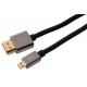 CABLE HDMI MACHO A MICRO HDMI MACHO 1.5M