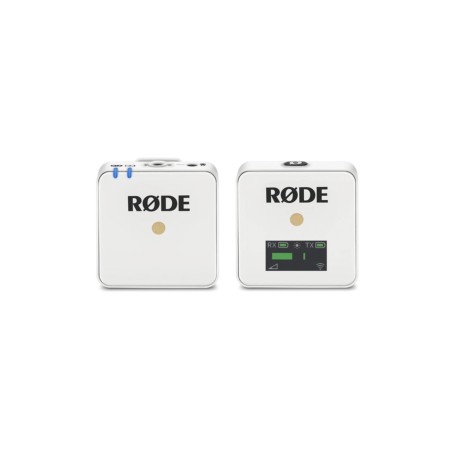 Rode Wireless GO White Kit de Sistema para Micrófono Inalámbrico Compacto (2.4 GHz)